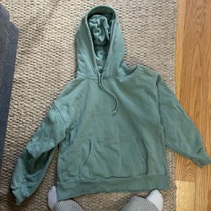 Aritzia green hoodie